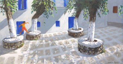 Four Trees, Mykonos Town by Andrew Macara