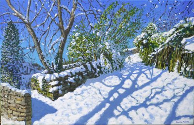 Spring snow, Wirksworth, Derbyshire, 2023 by Andrew Macara