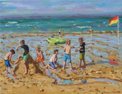 The sandcastle, Wells-next-the-sea, Norfolk by Andrew Macara