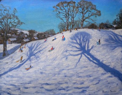 Two Tree Shadows, Bolehill, Wirksworth by Andrew Macara