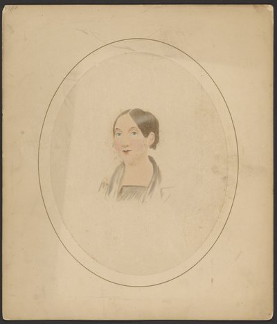 Portrait of Lavinia E. Walken (Mrs. A.J. Hill) by Andrew W. Jordan