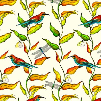 Bee Eaters, 2017 by Andrew Watson