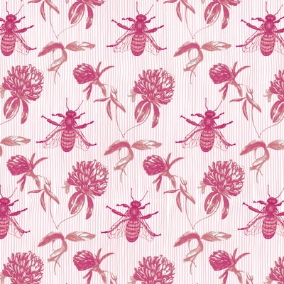 Clover and Honey Bee, 2017 by Andrew Watson