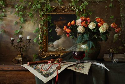 Romantic Still Life Portrait by Andrey Morozov