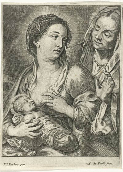 Mary with the Christ Child and Anna by Andries Pauli
