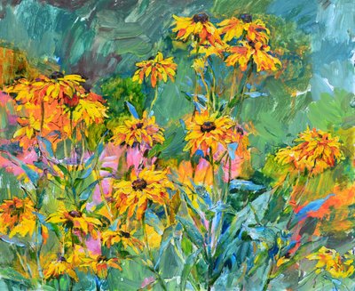 Vibrant Summer Blooms by Andrii Kutsachenko