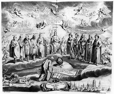 Firmamentum Sobiescianum or, Uranographia, by Johannes Hevelius (1611-87), engraved by Carolus de la Haye, pub. in 1687 by Andrzej Stech