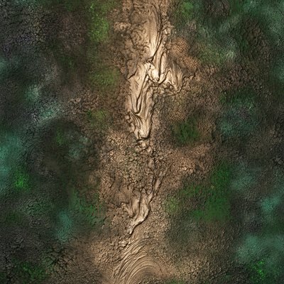 Earthy Winding Path by Anete Purina-Purite