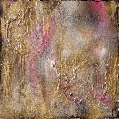 Golden Pink Textures by Anete Purina-Purite