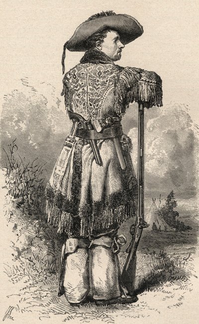 Charles H. Utter, aka Colorado Charlie, illustration from 