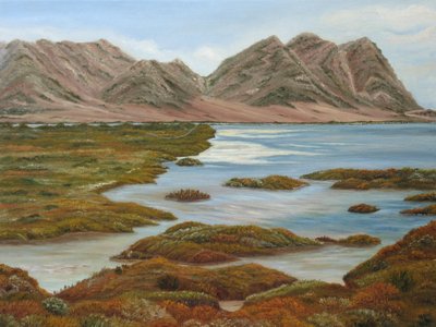 Autumn Mountain Wetlands by Angeles M. Pomata