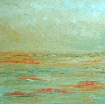 Misty Sea Horizon by Angeles M. Pomata