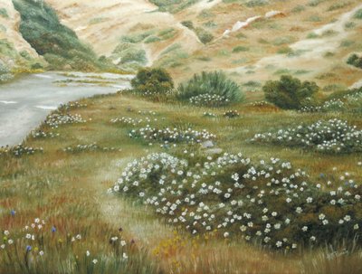 River Bend Wildflowers by Angeles M. Pomata