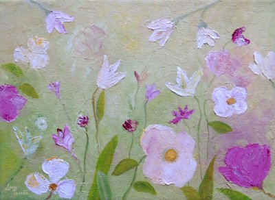 Soft Spring Garden by Angeles M. Pomata