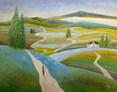 Winding Path to Home by Angeles M. Pomata