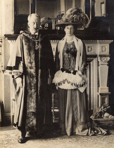 The 9th Duke of Devonshire and Duchess Evelyn by Thomas Kelly