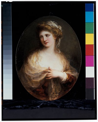 Portrait of a Lady in a Yellow Shawl by Angelica Kauffman