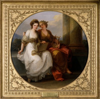 The Artist in the Character of Design by Angelica Kauffman