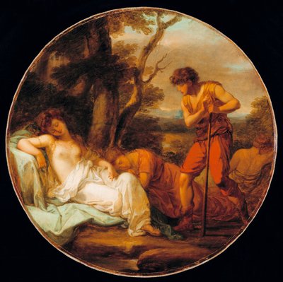 Cymon and Iphigenia by Angelica Kauffmann