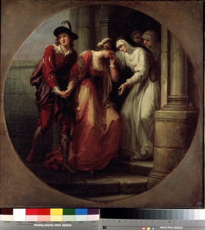 The Separation of Abelard by Angelica Kauffmann