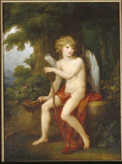 Count Henryk Lubomirski as Cupid by Angelica Kauffmann