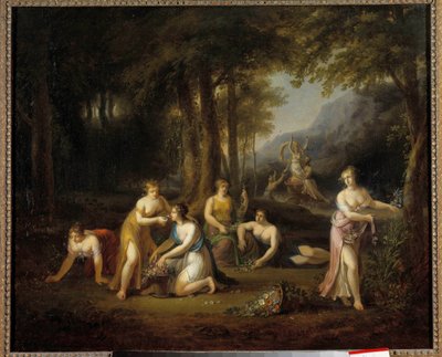 Pluto Removing Proserpine by Angelica Kauffmann