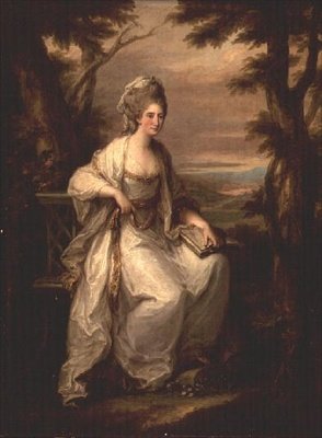 Portrait of Anne Loudon, Lady Henderson of Fordall by Angelica Kauffmann