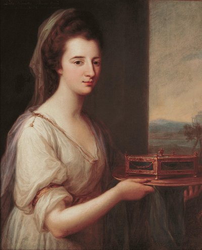 Portrait of Lady Henrietta Williams-Wynn by Angelica Kauffmann