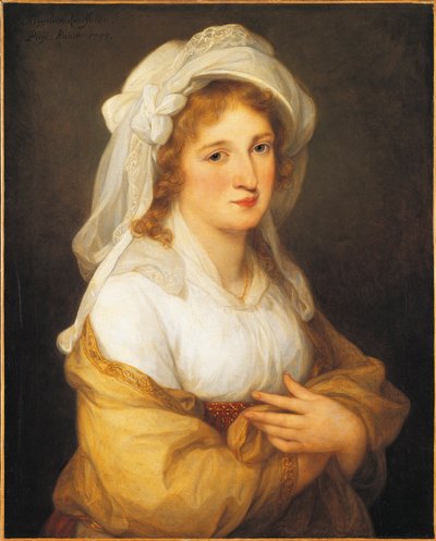 Portrait of Princess Maria Josepha Hermenegild Esterhazy by Angelica Kauffmann