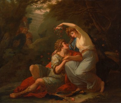 Rinaldo and Armida by Angelica Kauffmann