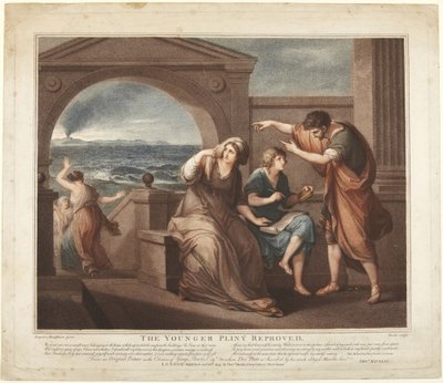 The Younger Pliny Reproved by Angelica Kauffmann