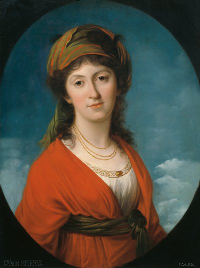 Portrait of Countess Marie Therese Meerfeld, née Dietrichstein by Angelica Kauffmann