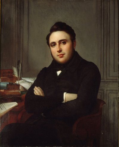 Portrait of Alexandre Ledru-Rollin, 1838 by Angelique Mongez