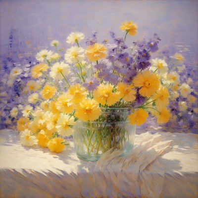 Florals 01, c.2020 by Angelita Hawke