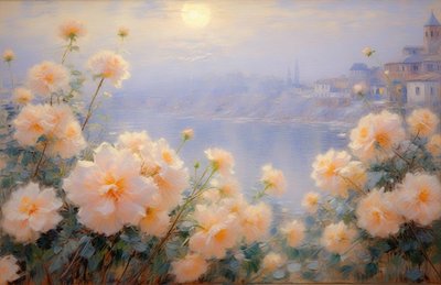 Florals 24, c.2021 by Angelita Hawke
