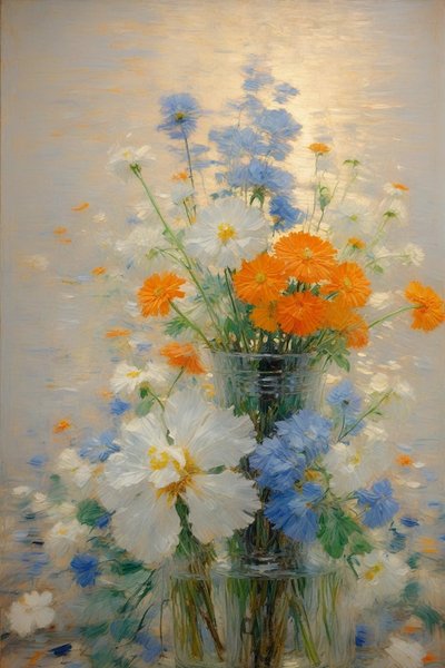 Florals 47, c.2022 by Angelita Hawke