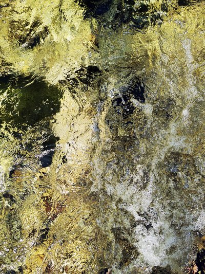 Golden River Flow by Angelo Cerantola