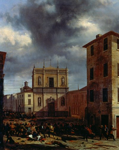 The ten days of Brescia by Angelo Inganni