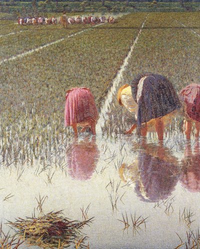 For eighty pennies (detail) by Angelo Morbelli