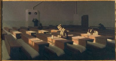 The Christmas of those who remain by Angelo Morbelli