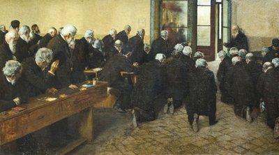 The Viaticum by Angelo Morbelli