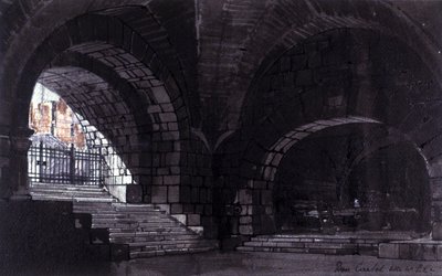 Scenography for Scene 2 of Act IV of the Opera 