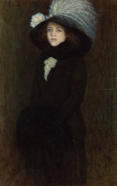 Portrait of a Young Lady by Angelo Torchi