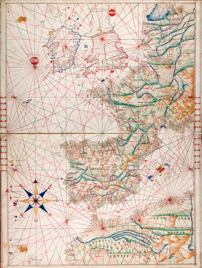 Atlantic coasts of Europe and west Mediterranean by Angelo de Conte Freducci