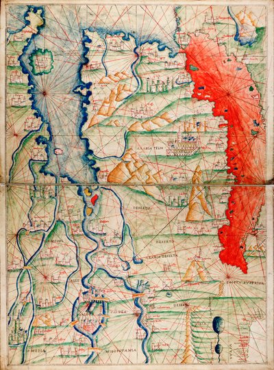 The Red Sea and Persian Gulf by Angelo de Conte Freducci