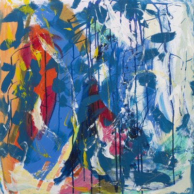Living Among Trees IX by Angie Kenber