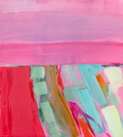 Summer Wheatfields (at evening) by Angie Kenber
