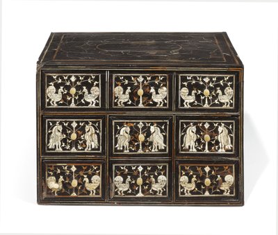 Table cabinet, late 17th century by Anglo Indian School