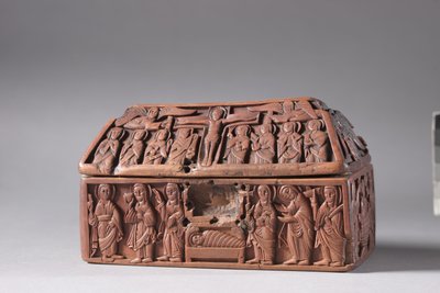 Wooden Casket: Scenes from the Life of Christ, c.1050 by Anglo Saxon