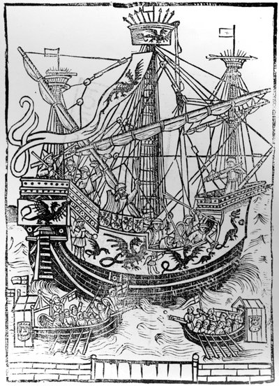 The Triumphal Arrival of Charles V, Holy Roman Emperor, in Bruges by Anglo French School